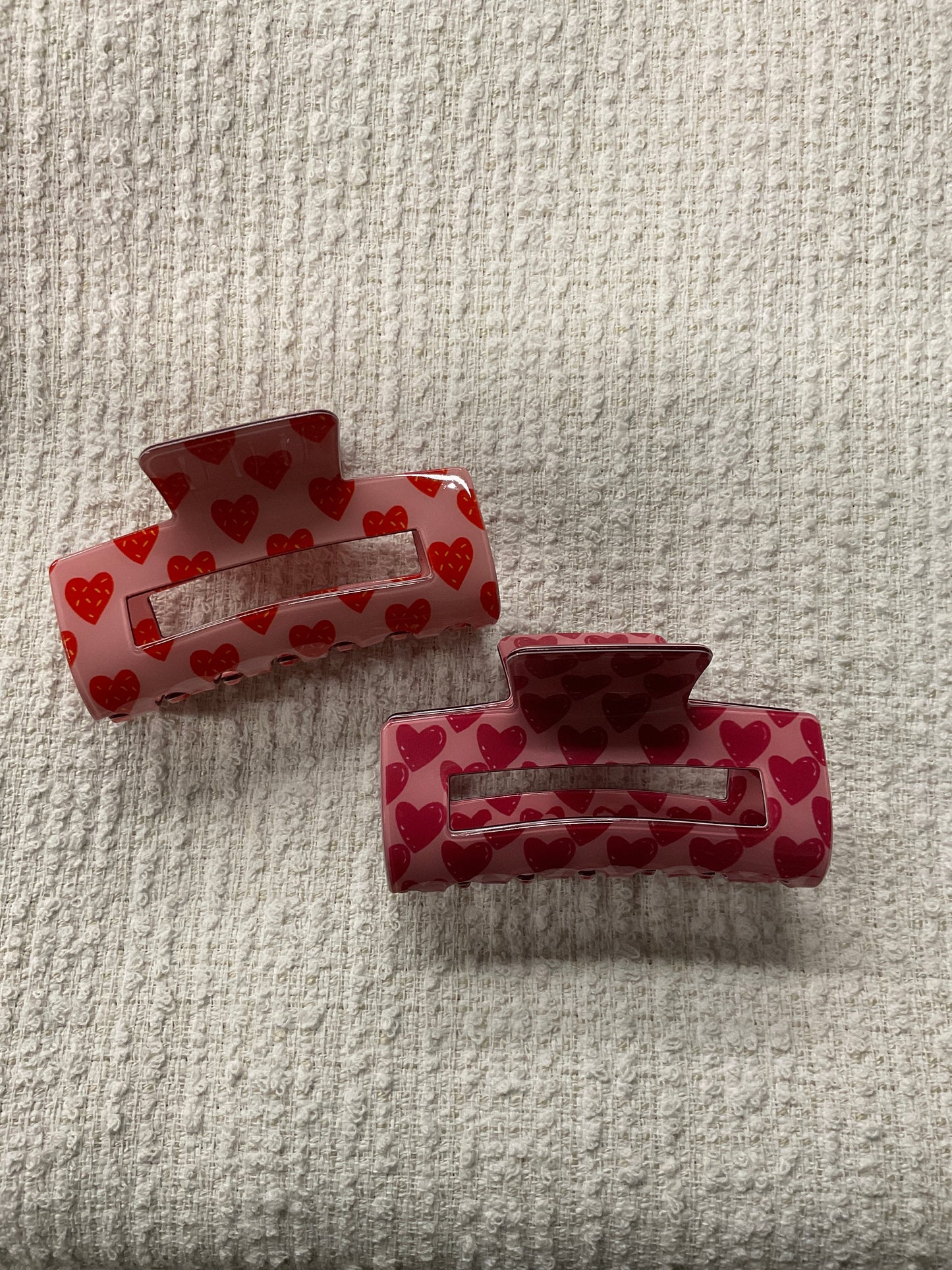 MF Medium Valentines Hair Clips