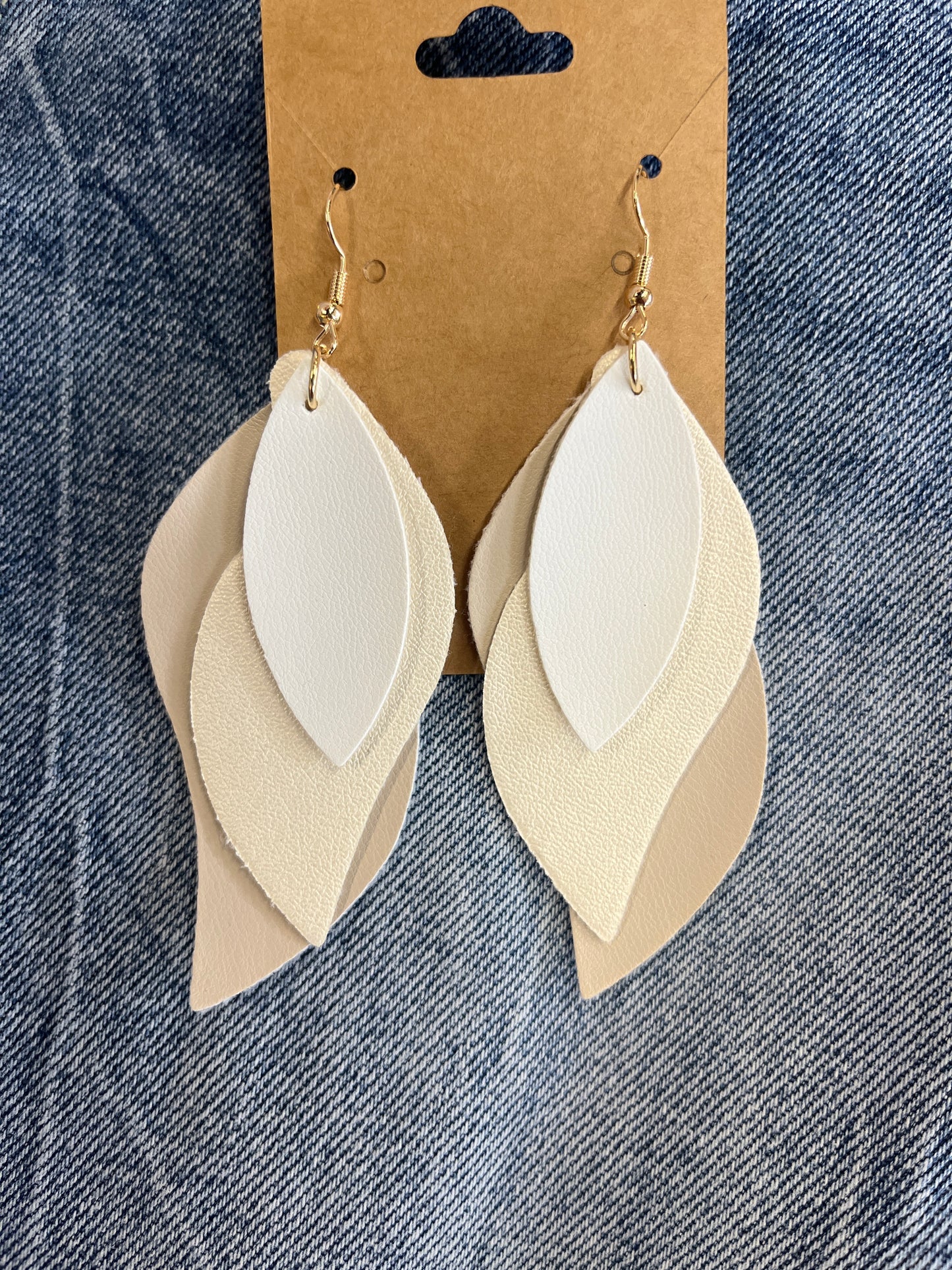 Natural Layered Earrings