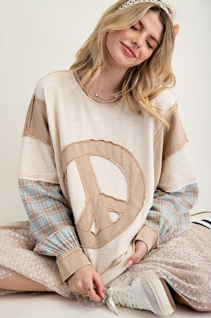 Peace Patch Thermal Ladies Top