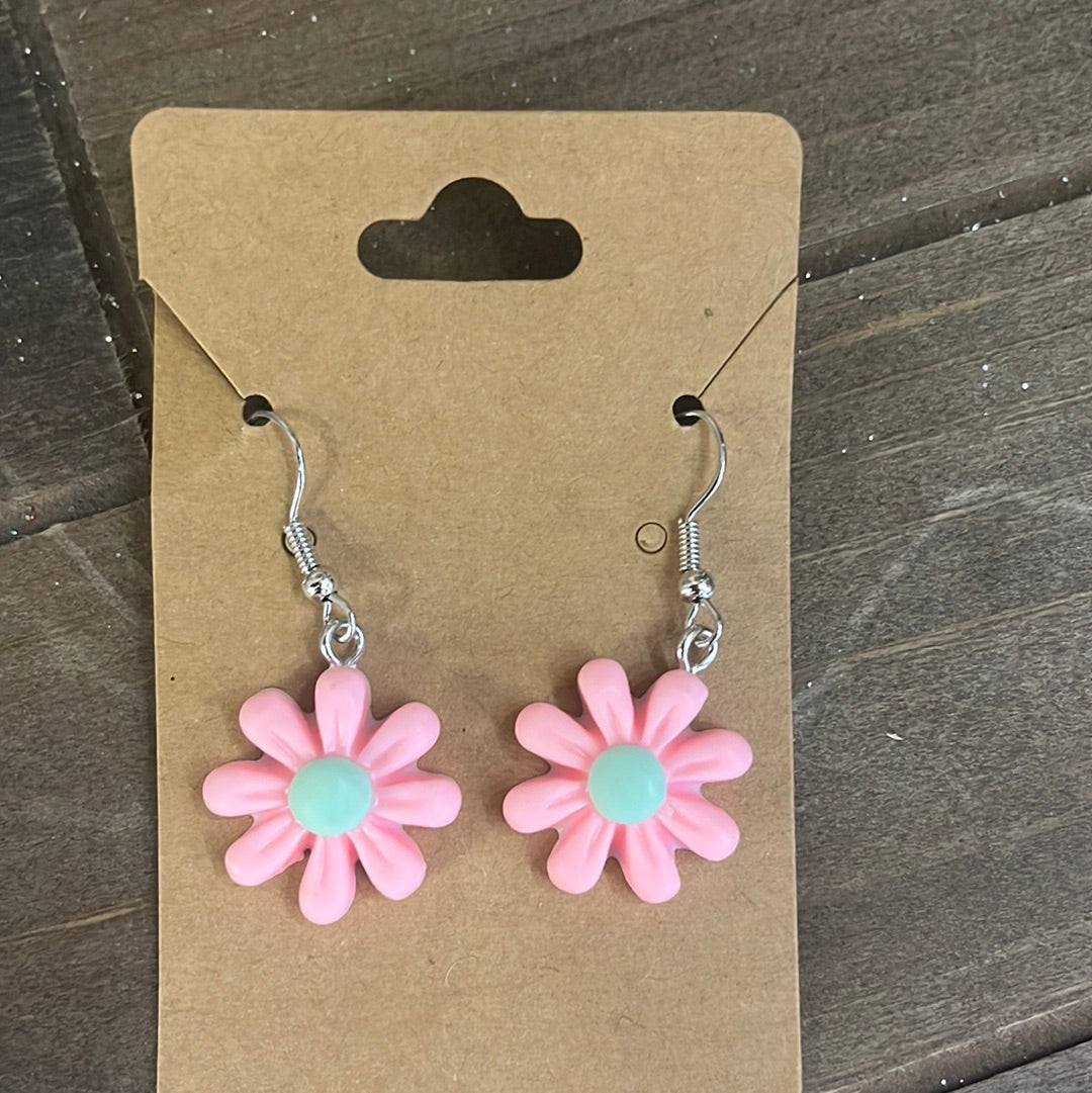 Fun Pastel Dangel Earrings