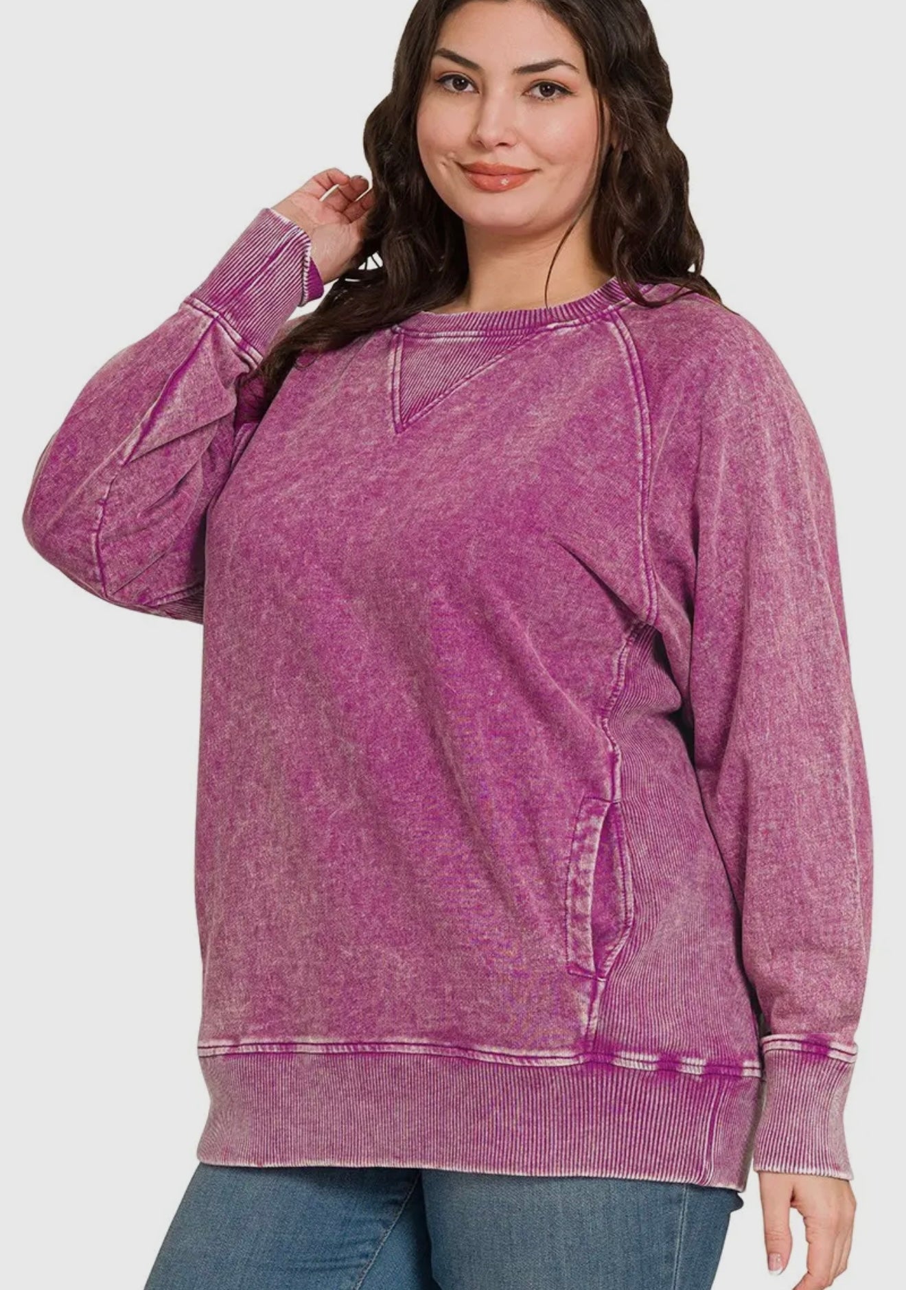 Plum Sweatshirt