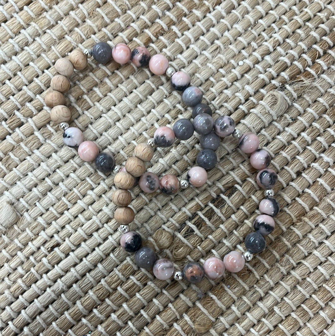 Pink Aromatherapy Bracelet