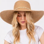 MF Wide Brim Pearl Band Hat