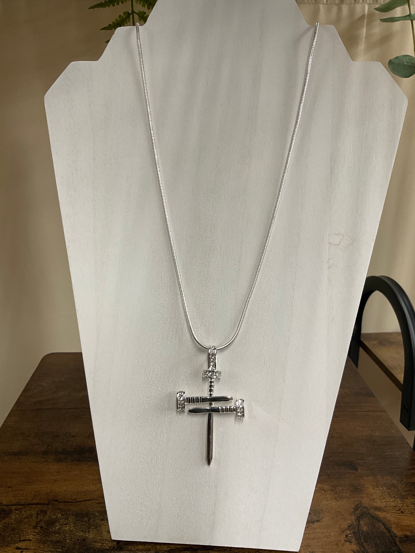 Silver Cross Necklace