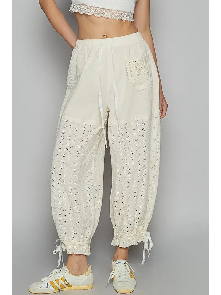 Beige POL Ladies Pants