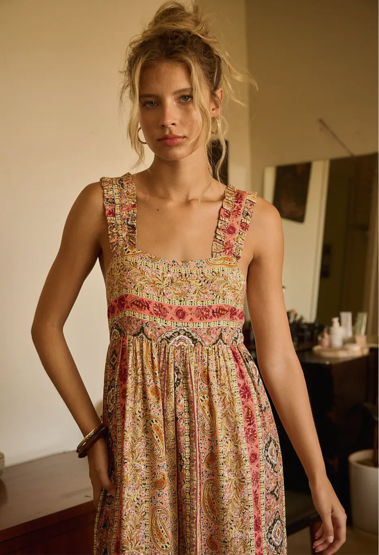 Boho Print Jumpsuit