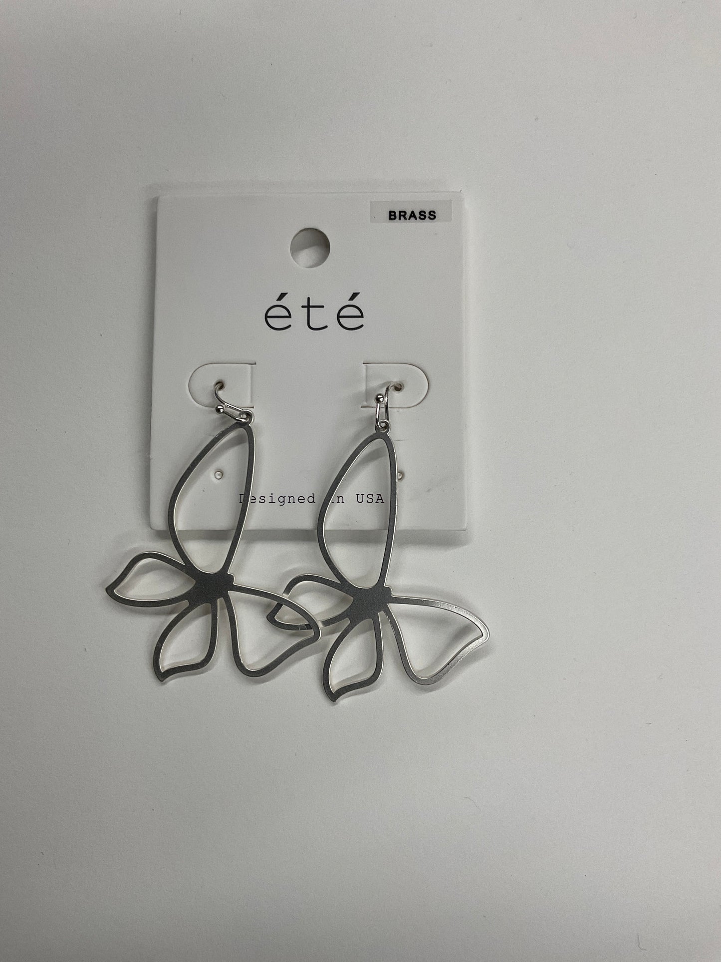 Simple Hollow Butterfly Earrings