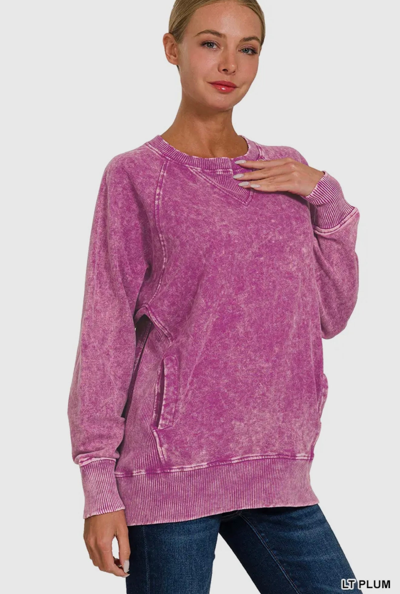 Plum Sweatshirt