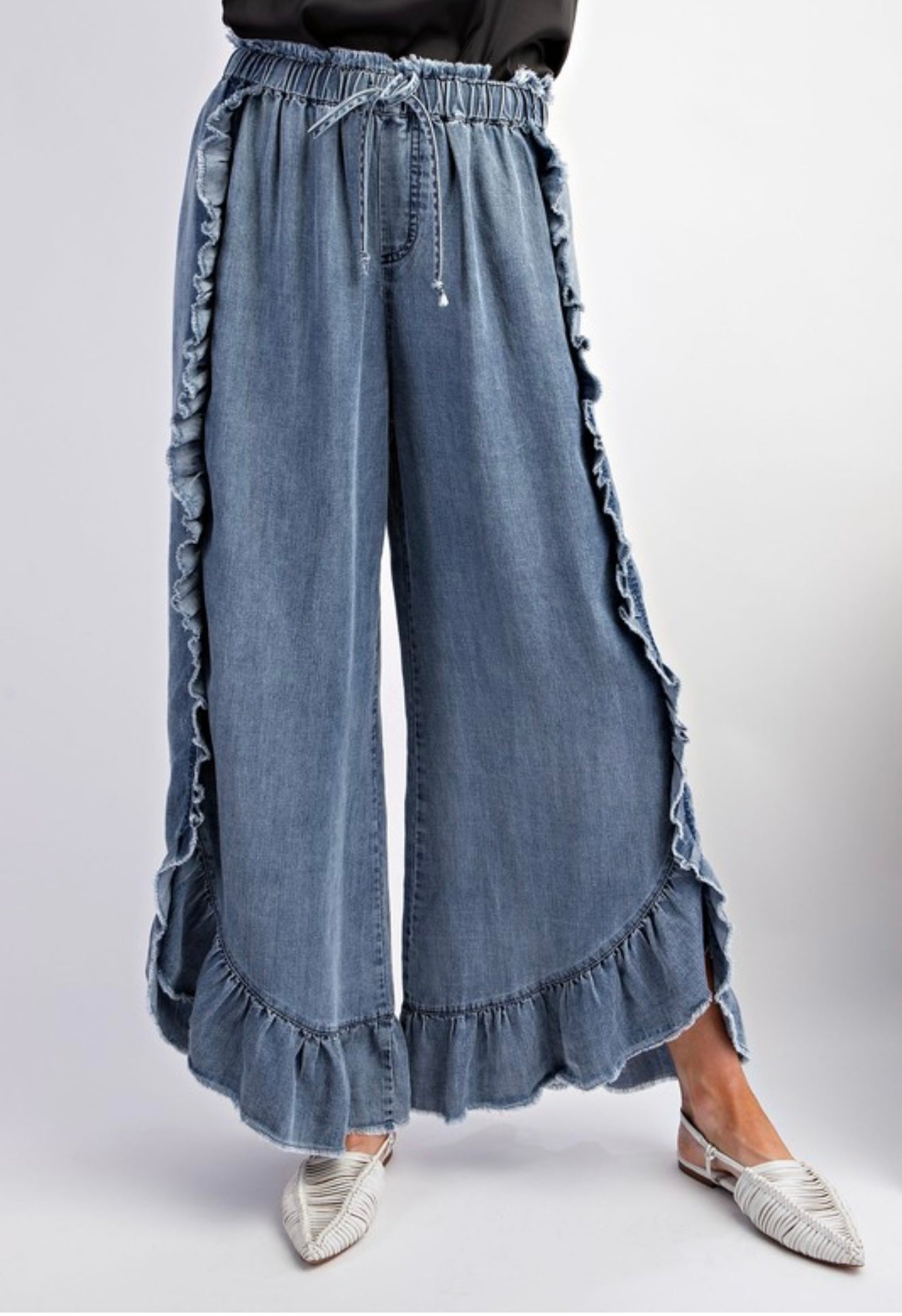 Wavy Loose Denim