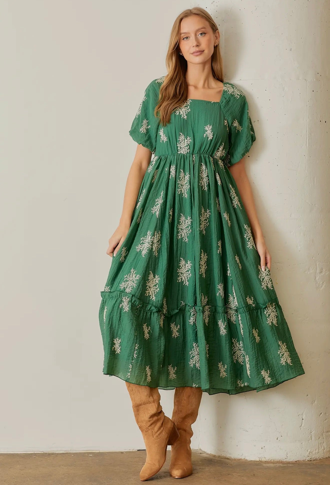 Hunter Green Dress
