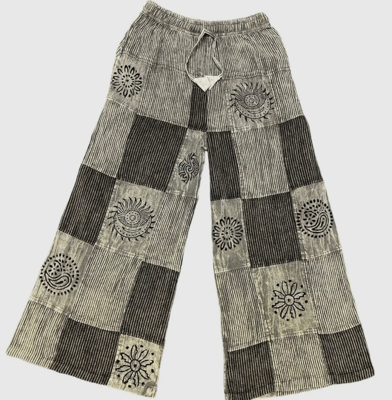 Blue Jean Patch Pants