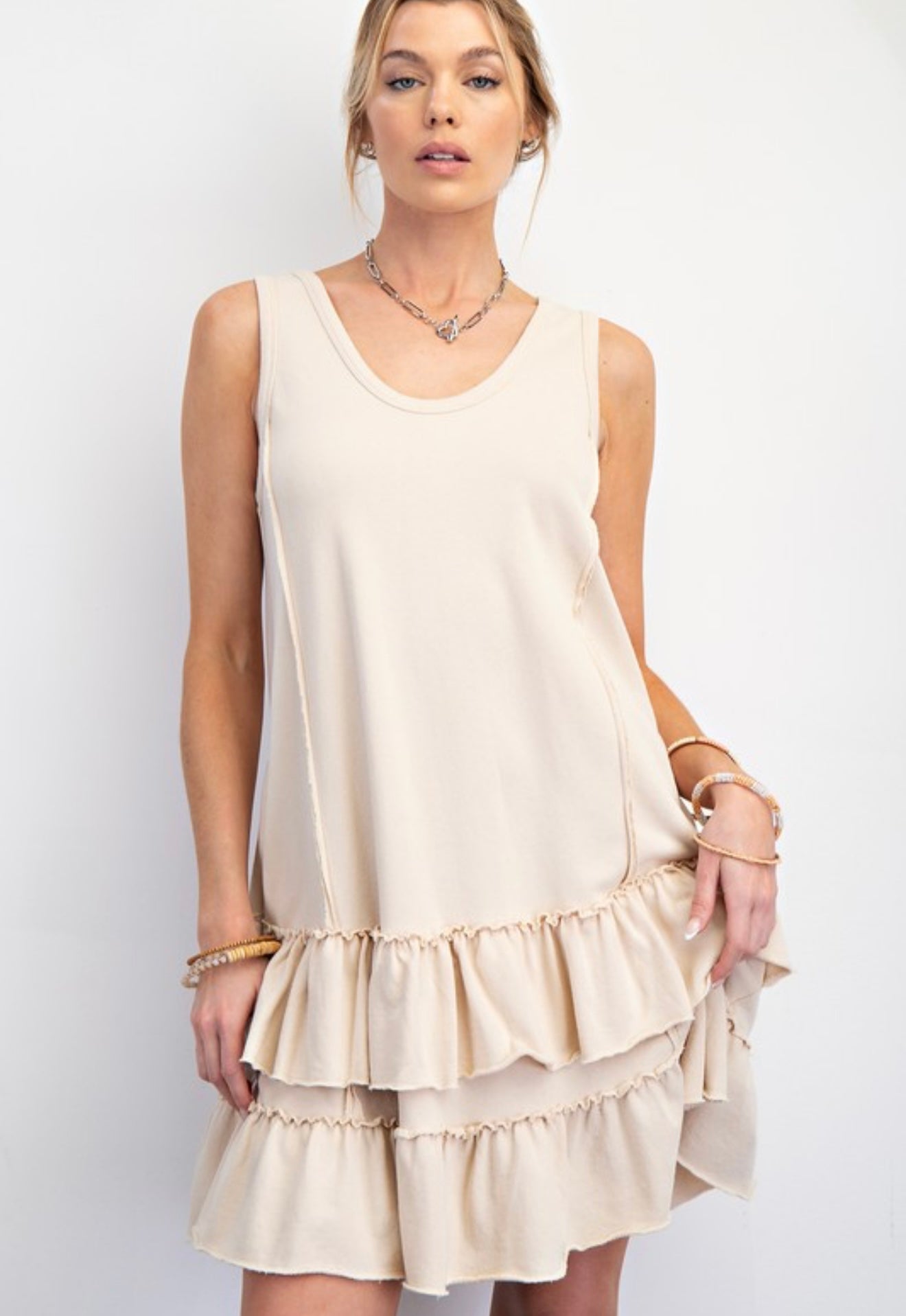 Ecru Tunic Dress