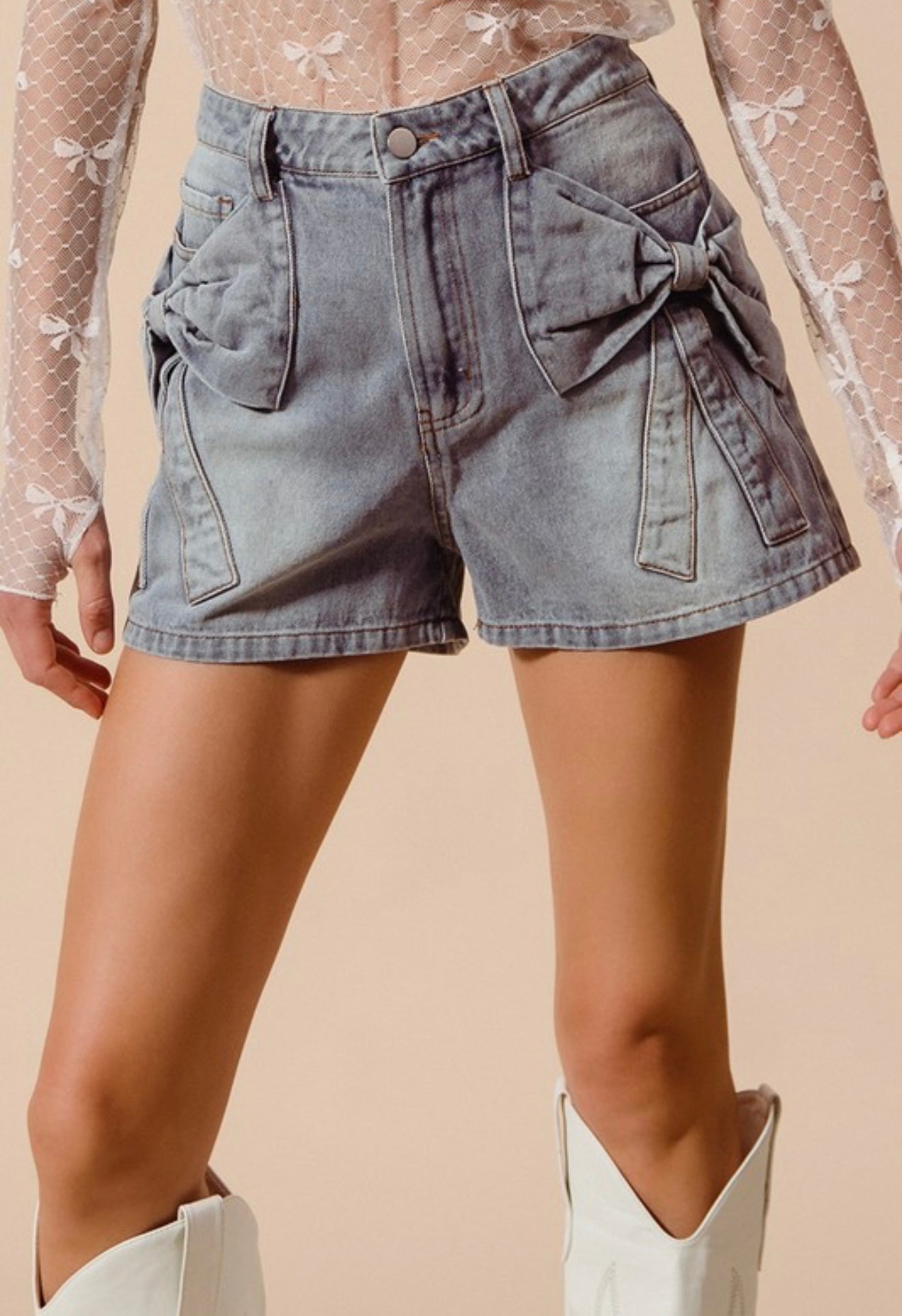 Bow Ladies Shorts