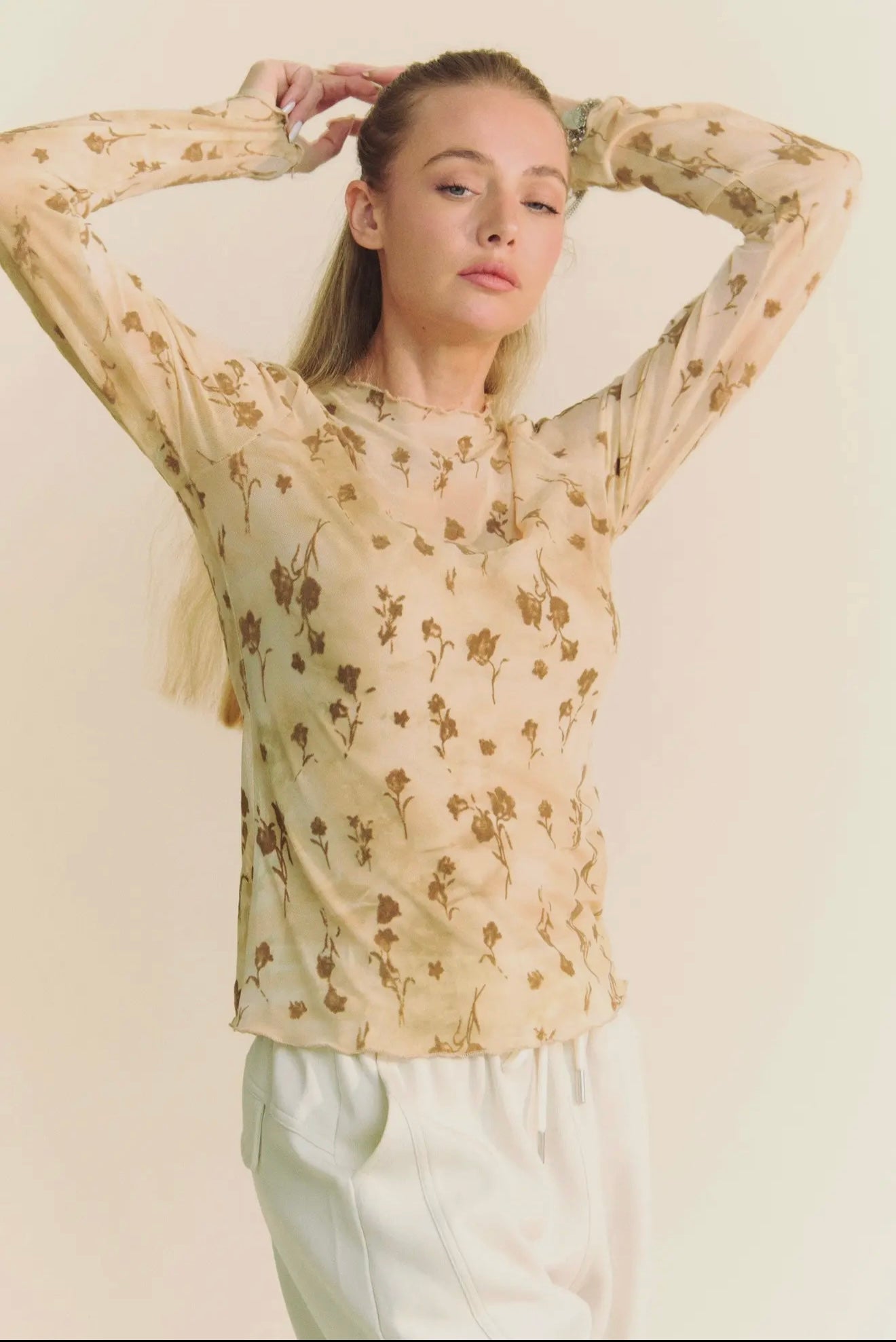 Boho Sheer Top