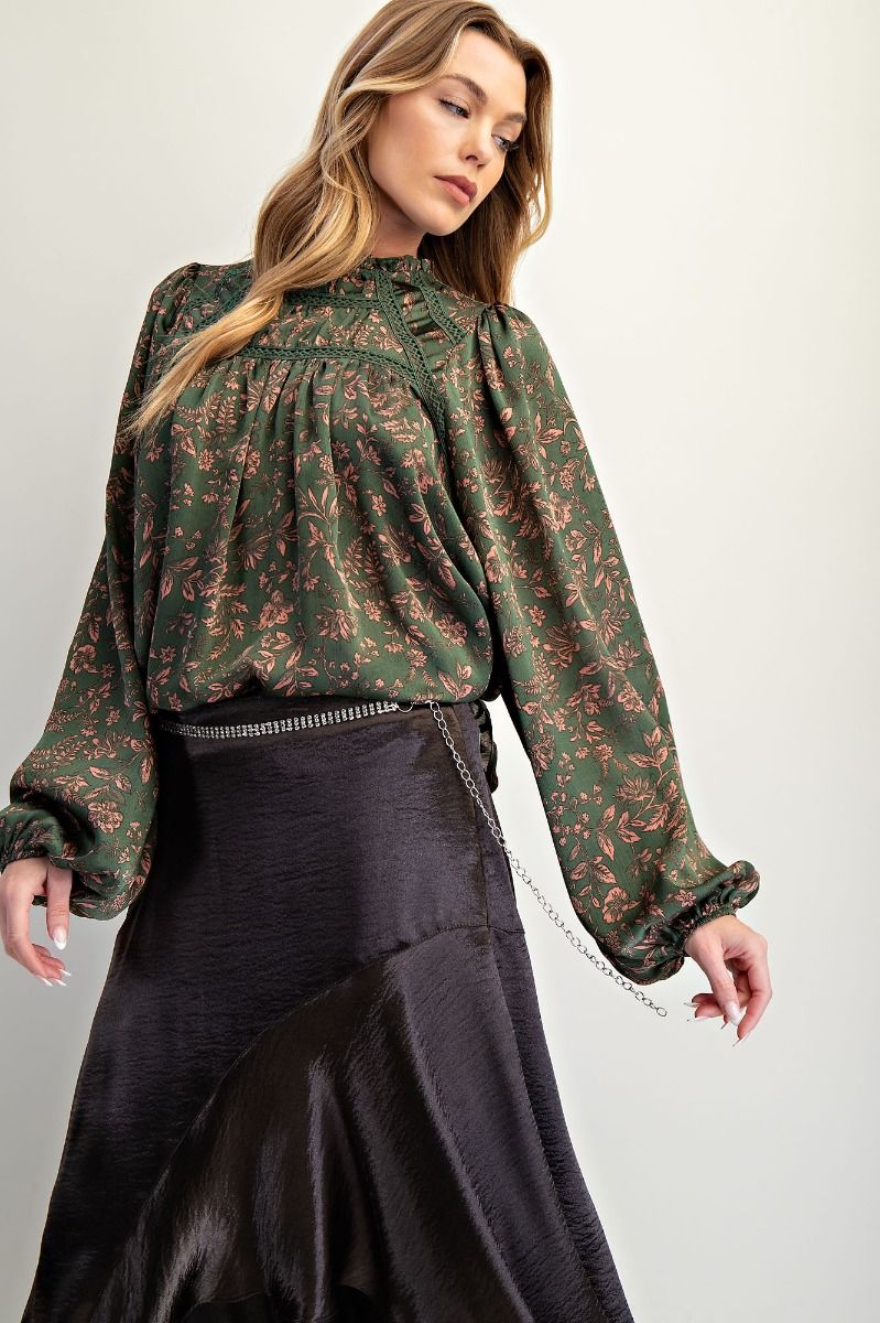 Satin Ladies Blouse