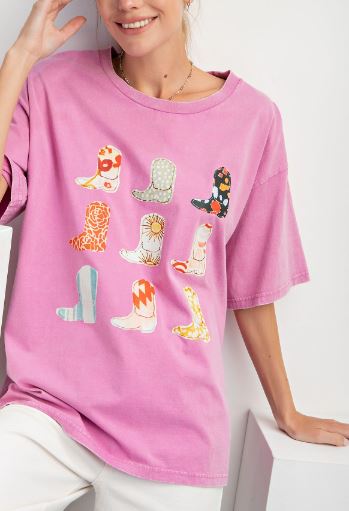 All About The Boots Plus Top