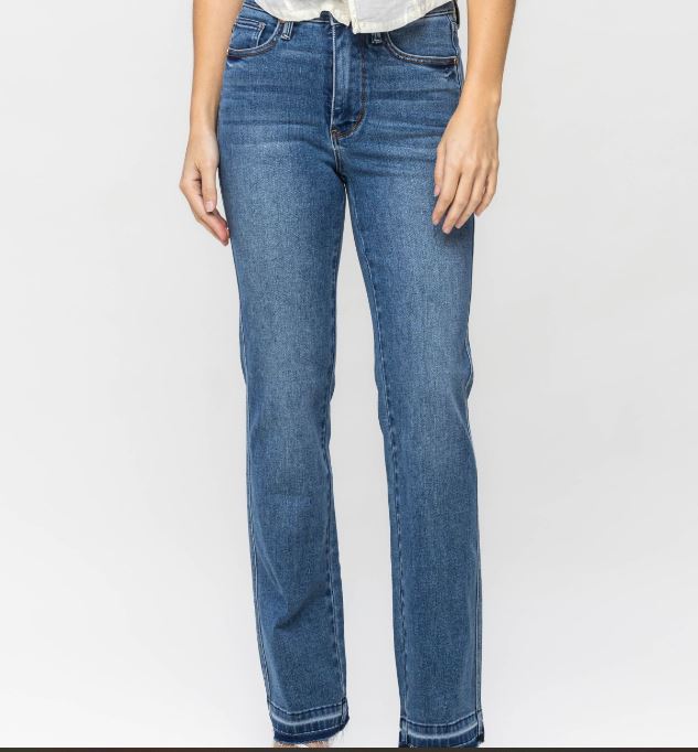 Judy Blue Release Hem Jeans Plus
