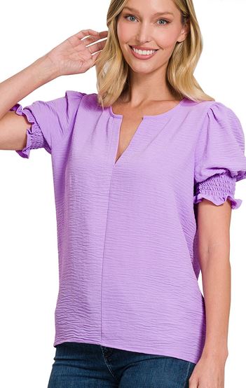 Puff The Magic Solid Ladies Top