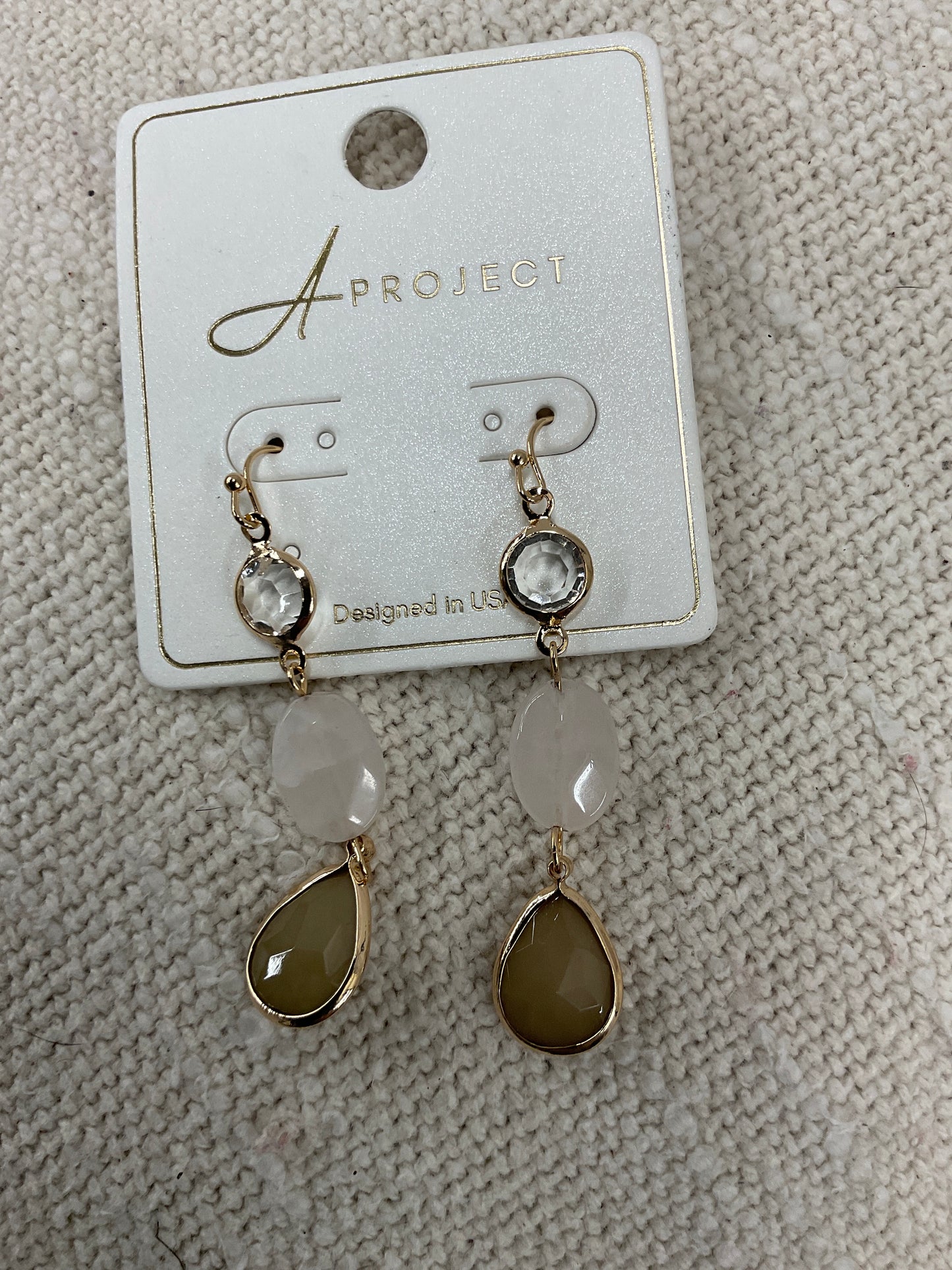 Fancy Neutral Earrings