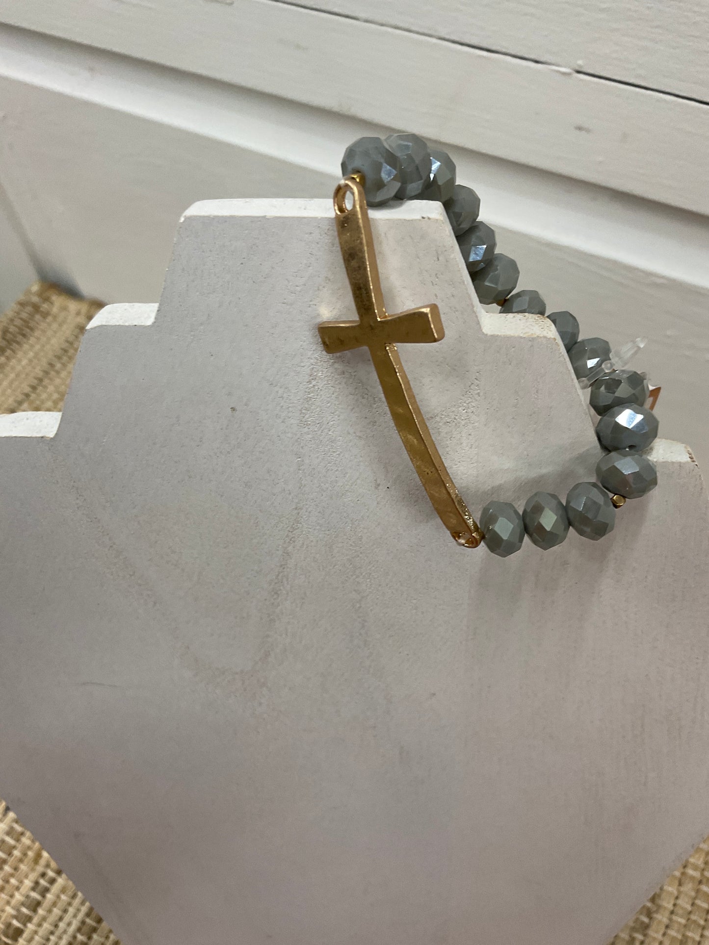 Beaded Cross Bracelets