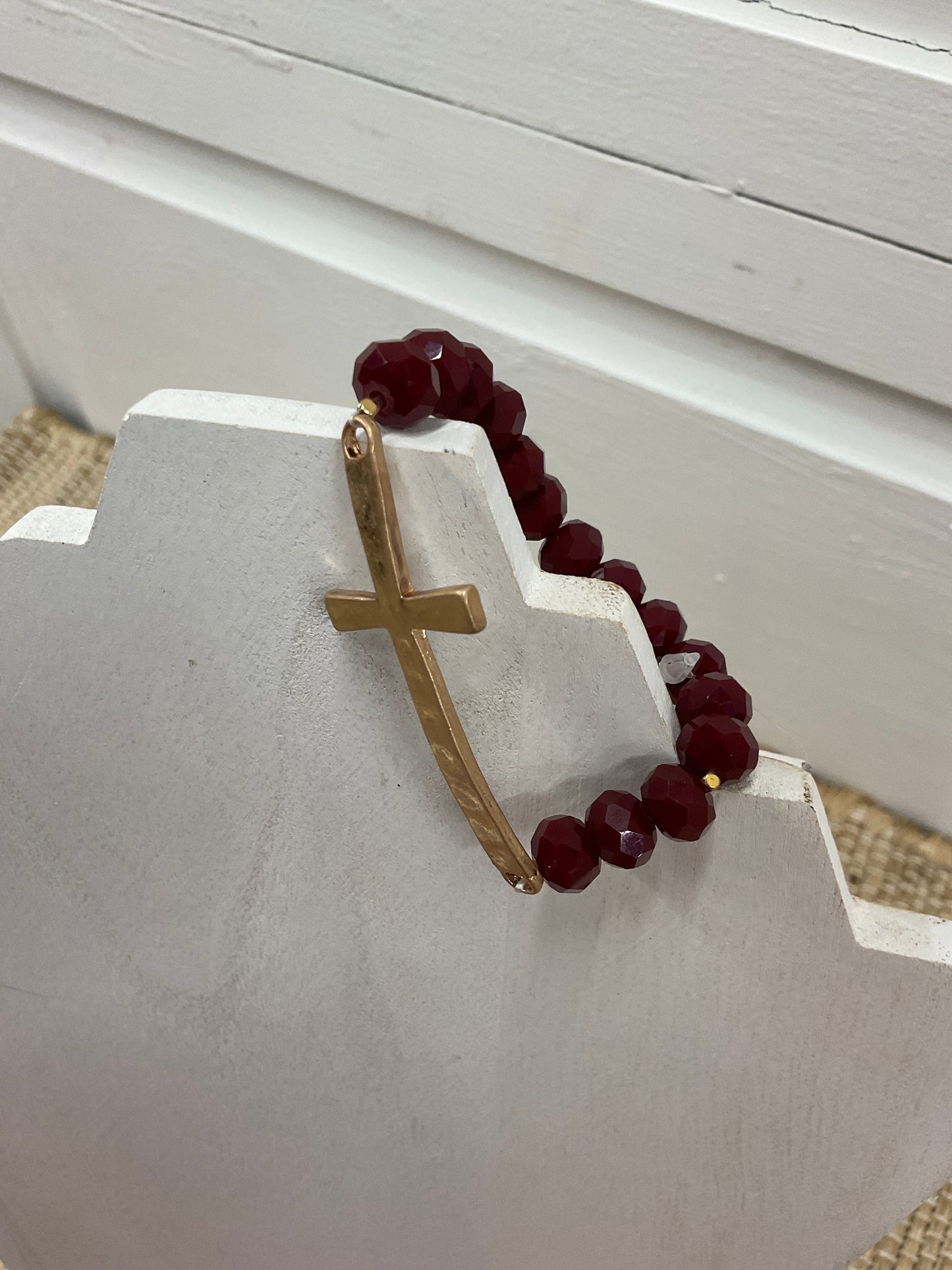 Beaded Cross Bracelets
