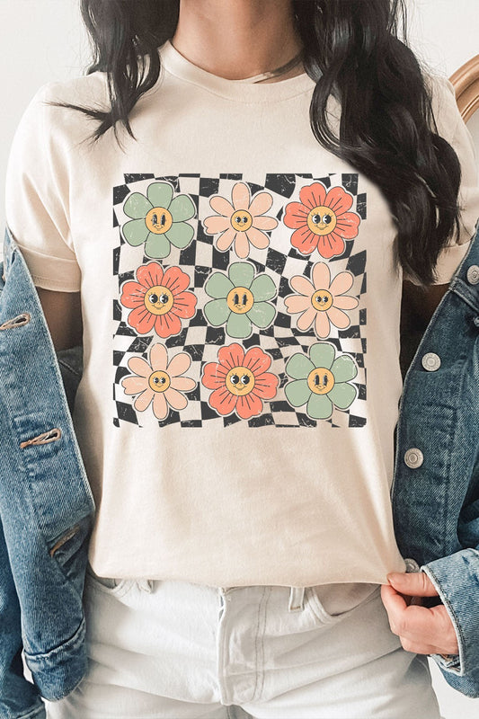 Vintage Flower Patch Ladies Tees