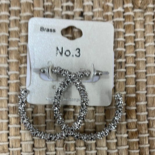 Silver Hoop  Earrings