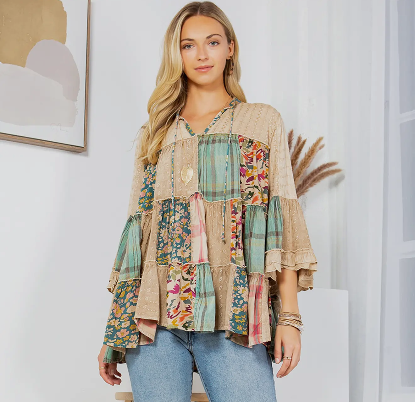 Artistic Fusion Ladies Top