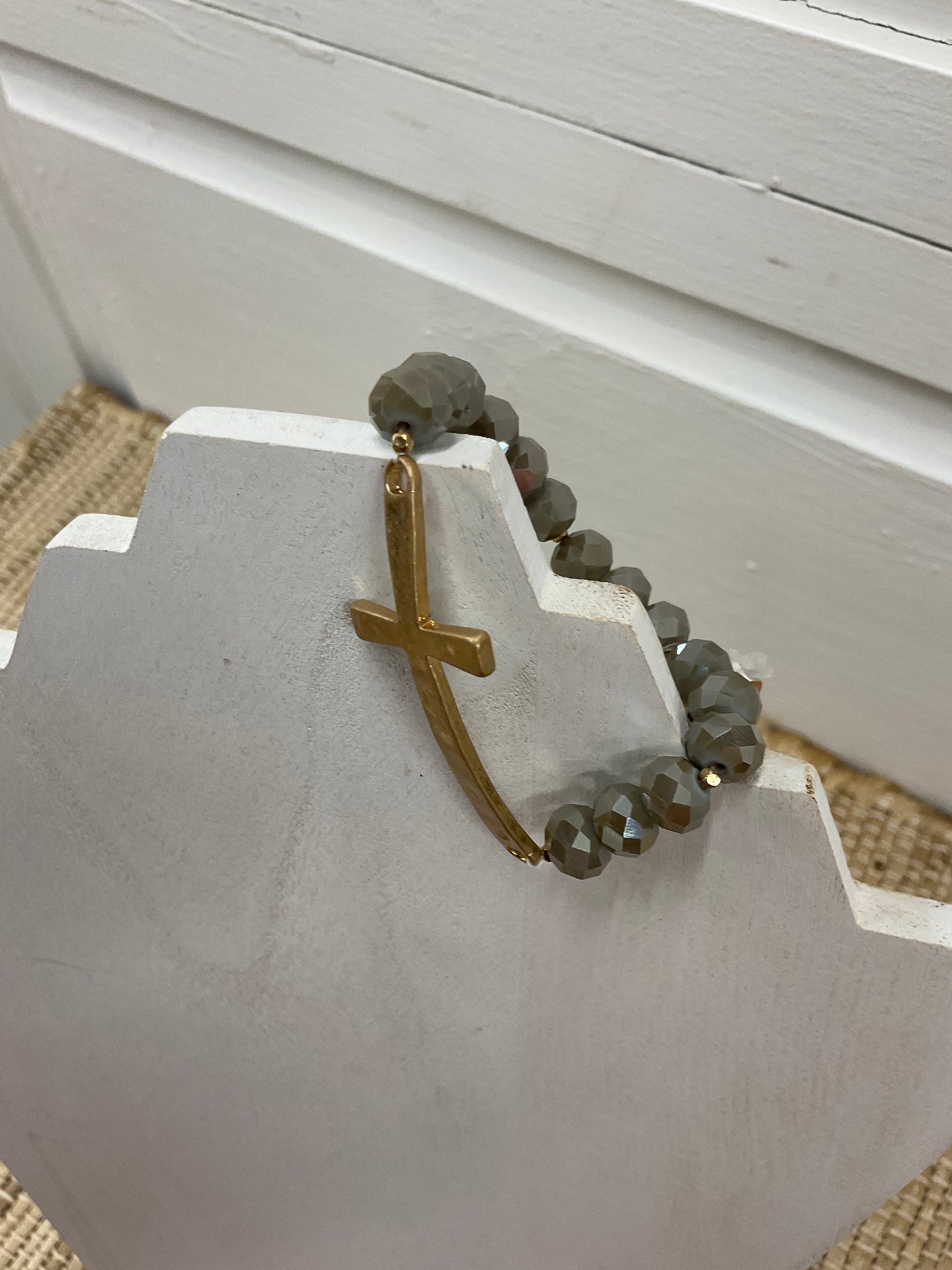 Beaded Cross Bracelets