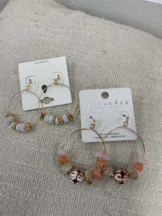 Neutral Vibe Hoop Earrings