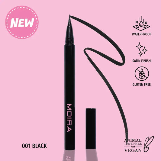 Liquid Waterproof Black Eyeliner