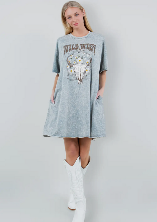 Western Tee Dress