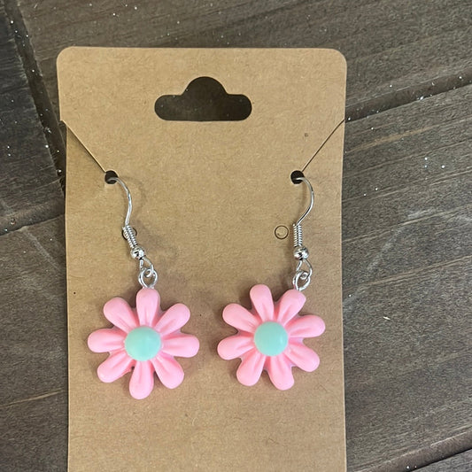 Fun Pastel Dangel Earrings