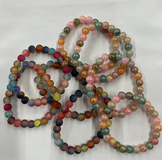 Multi Color Beaded Bracelet