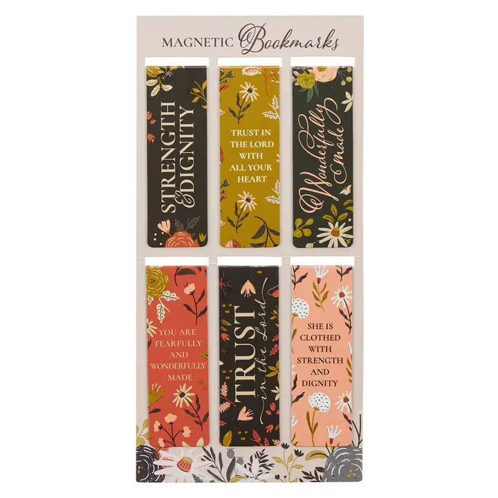 MF Magnetic Bookmark Set of 6