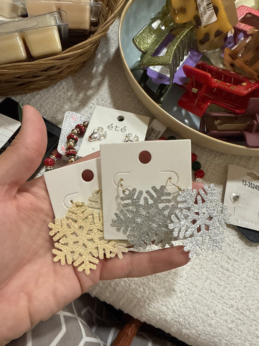 Christmas earrings