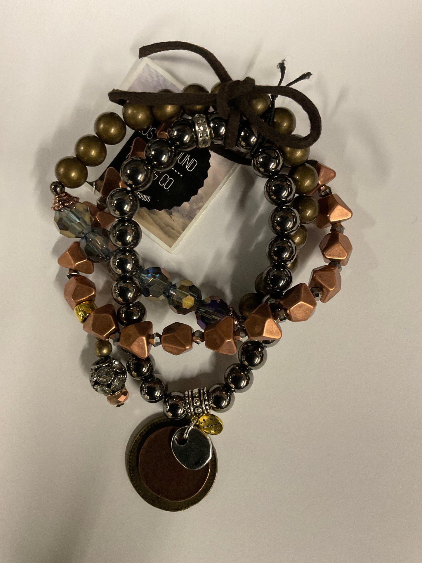 Set Of Mixed Metal Bracelets