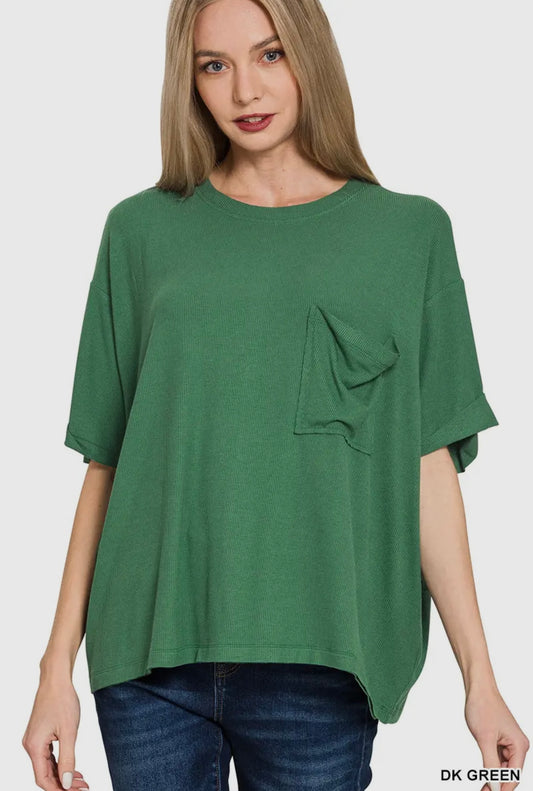 Ribbed  Ladies Tops
