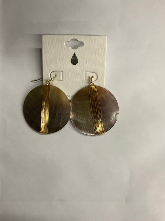 Shimmer Shell Earrings