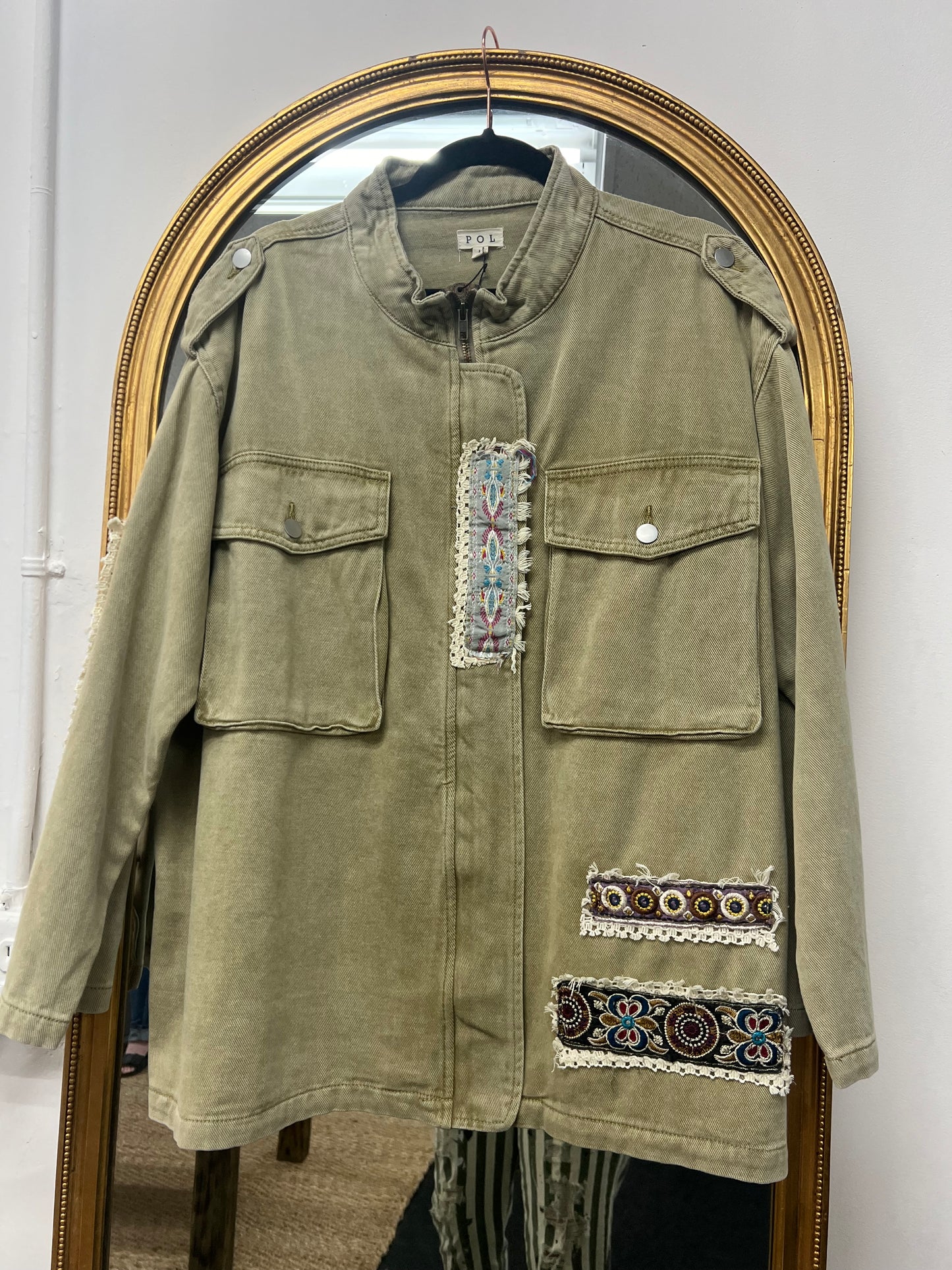 POL green jacket