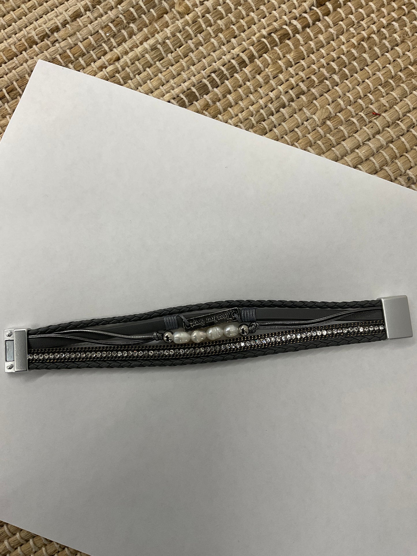 Magnetic Leather Bracelets