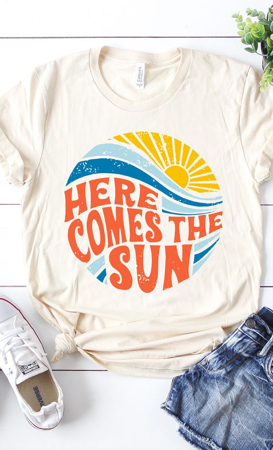 Here Comes The Sun Ladies Tee