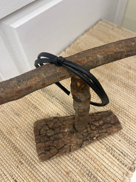 MF Skinny Leather Headband