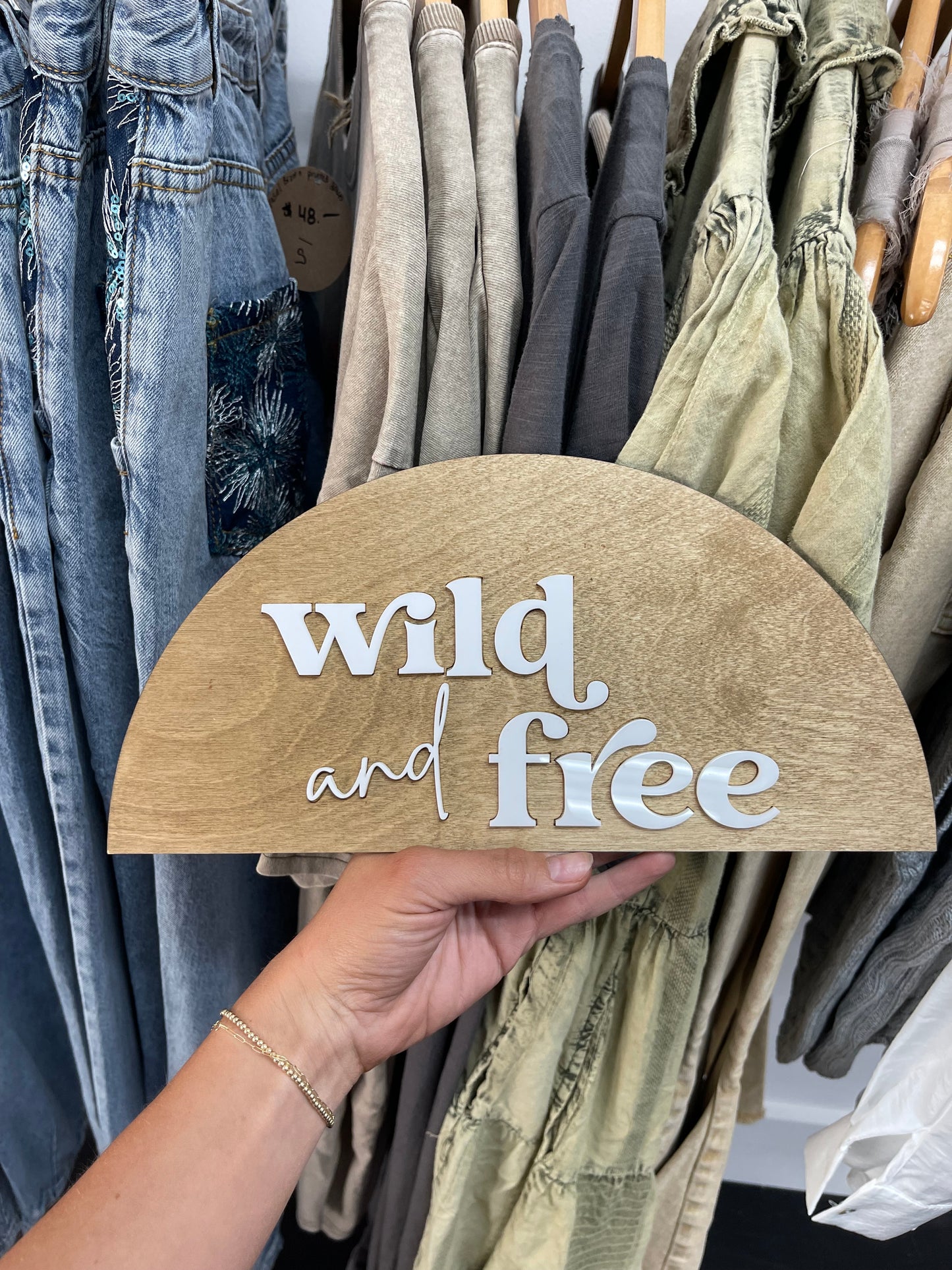 Wild and free frame