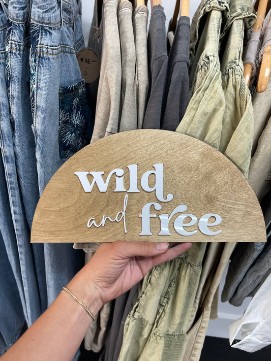 Wild and free frame