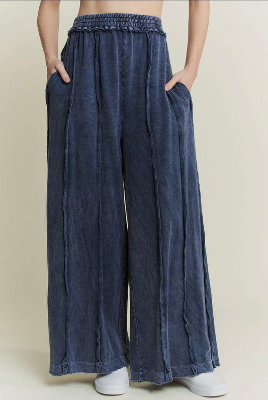 Outseam Navy Pants