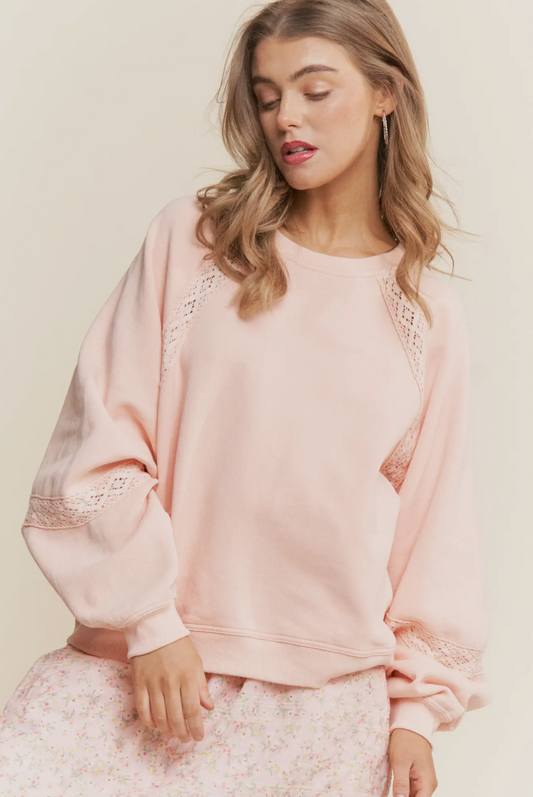 Soft Pink Sweatshirt
