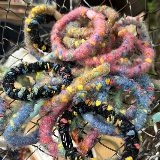 MF Fuzzy Elastic Hair Ties