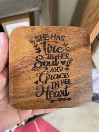 DH Wooden Coasters