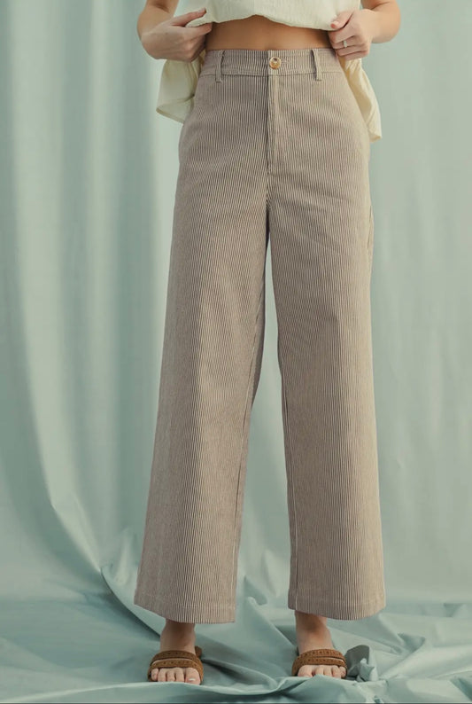 Striped Ladies Pants